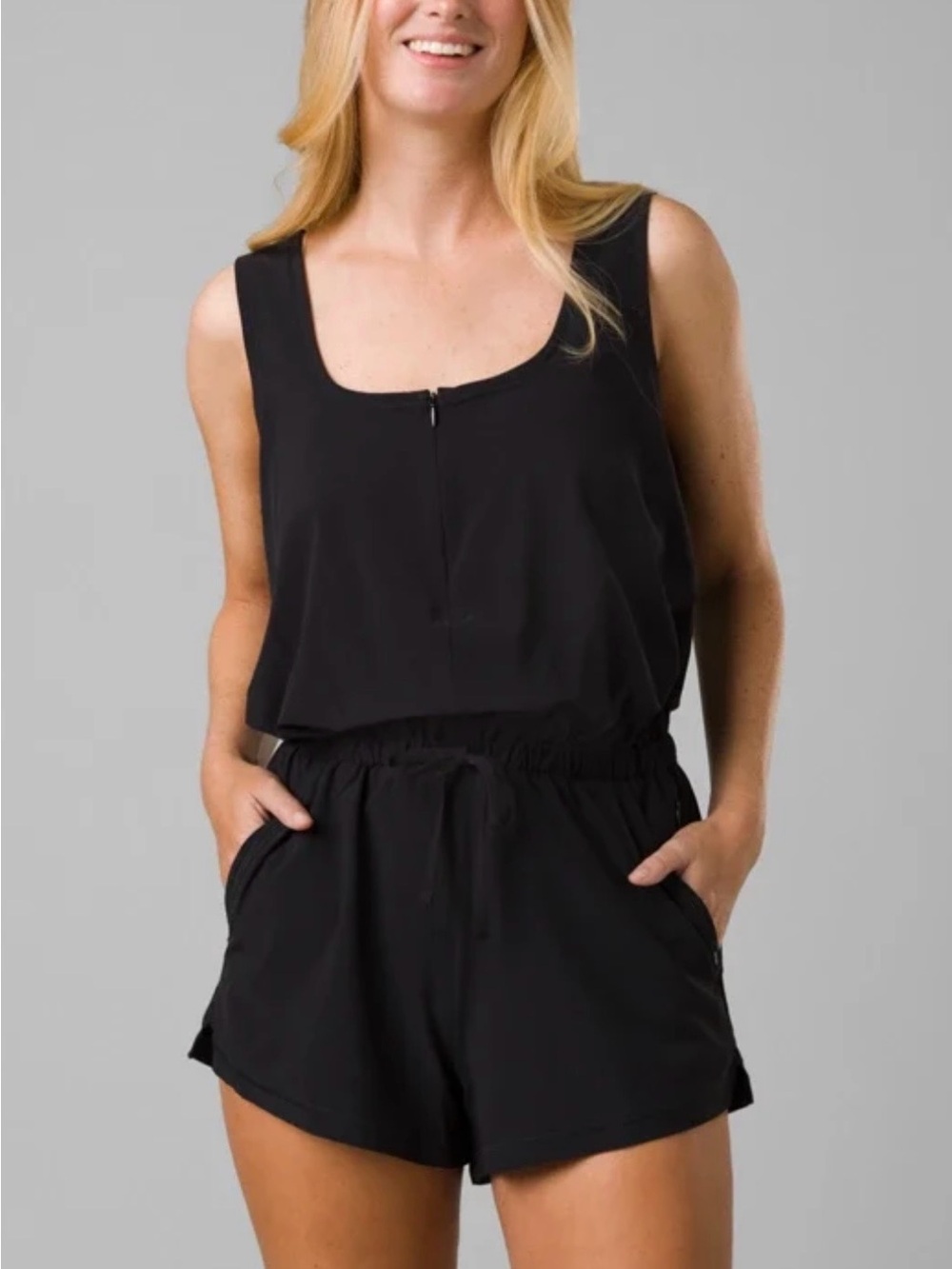 PrAna Railay Romper Black Size Medium